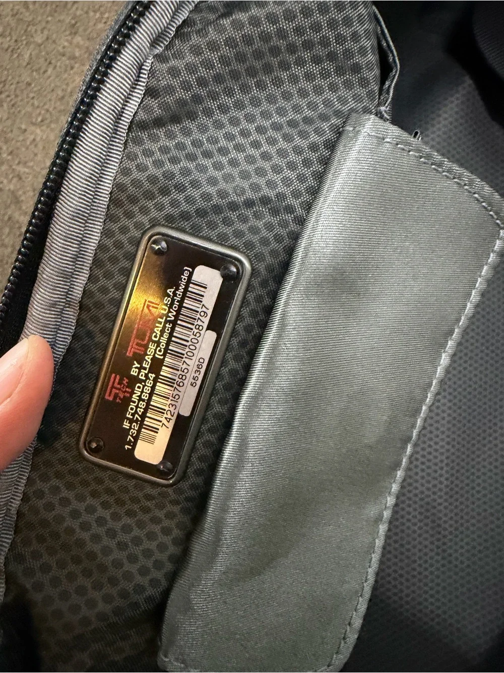 Mens Tumi Garmet Travel Bag